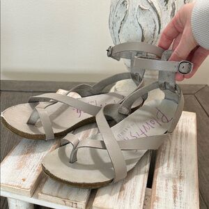 Stylish Women's Sandals in Taupe by Blowfish